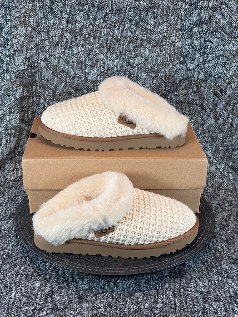 UGG Cluggette Knit slipper Women's 9